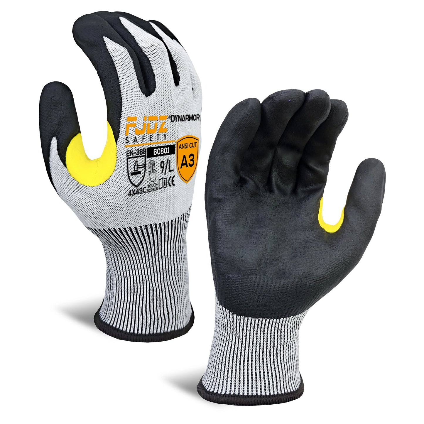 18G Nitrile Dipped Cut Resistant Gloves