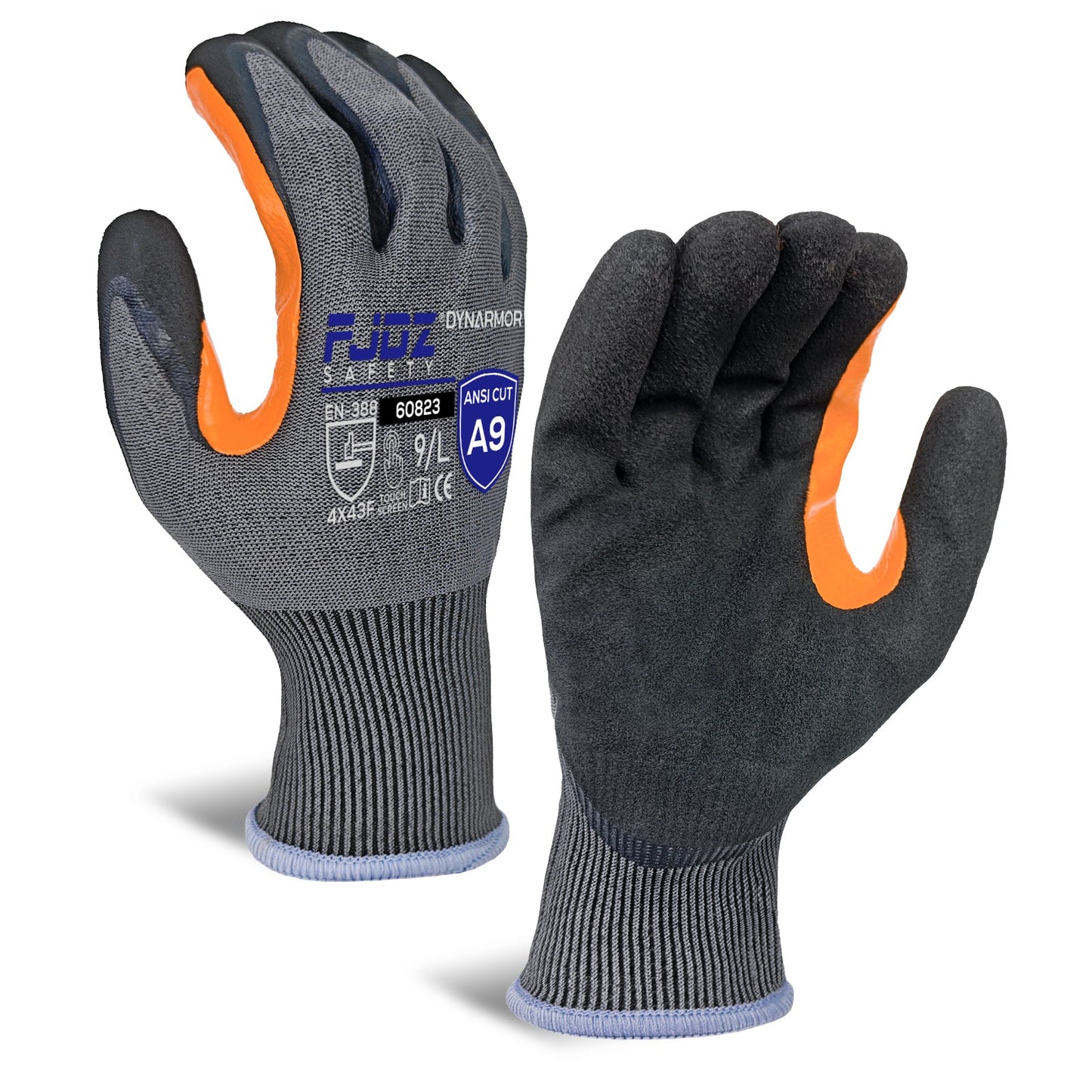 18G Nitrile Dipped Cut Resistant Gloves