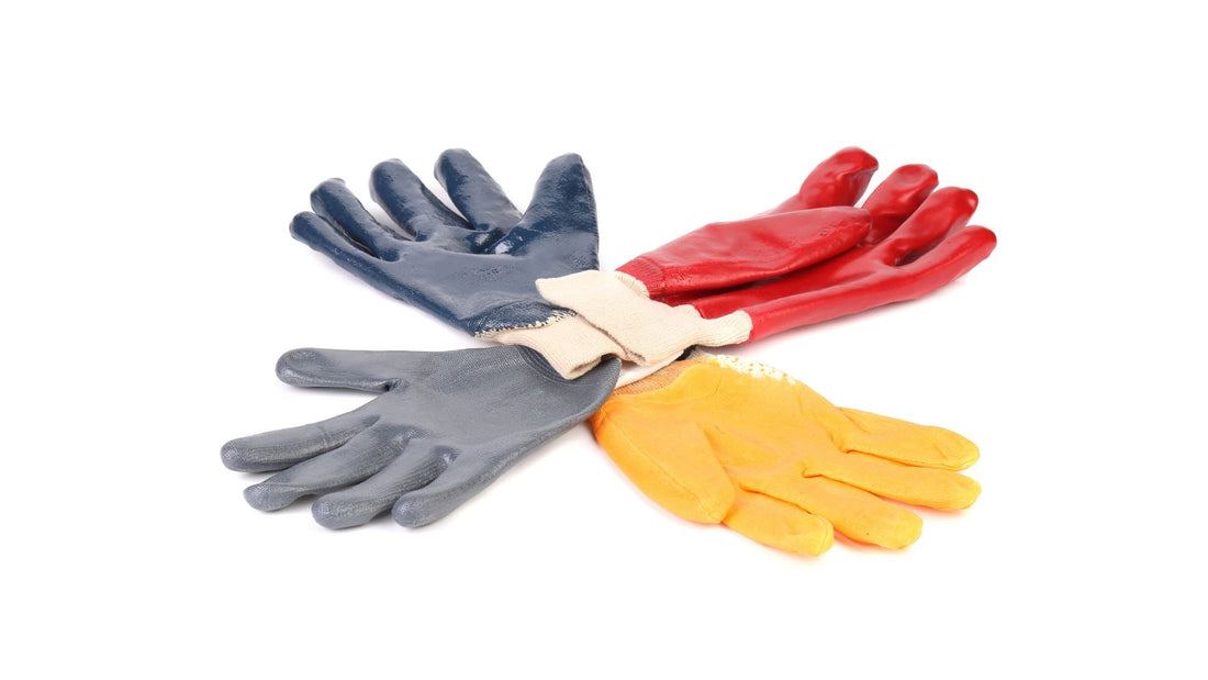 Why are coated gloves the best choice for industrial work?
